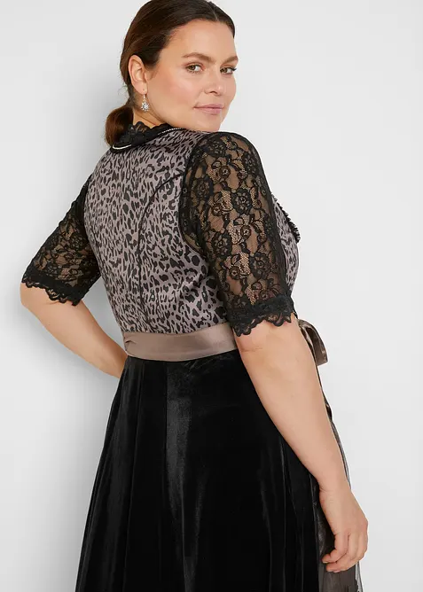 Blouse de dirndl en dentelle, bonprix