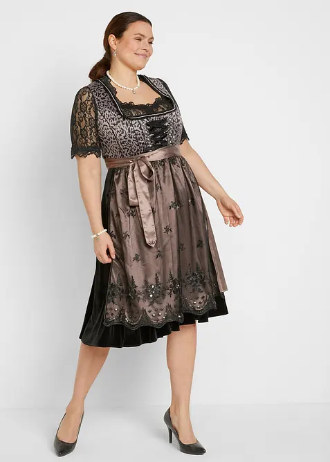 Blouse de dirndl en dentelle, bonprix