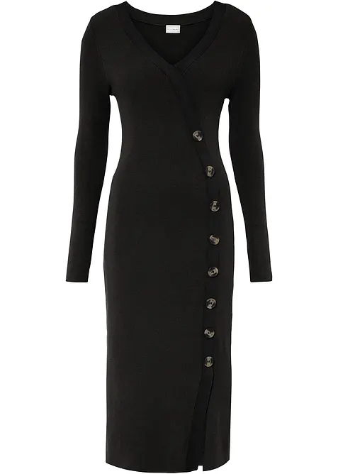 Robe en maille de viscose mélangée, bonprix