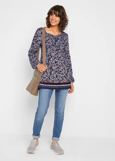 Tunique en jersey coton et viscose, bonprix