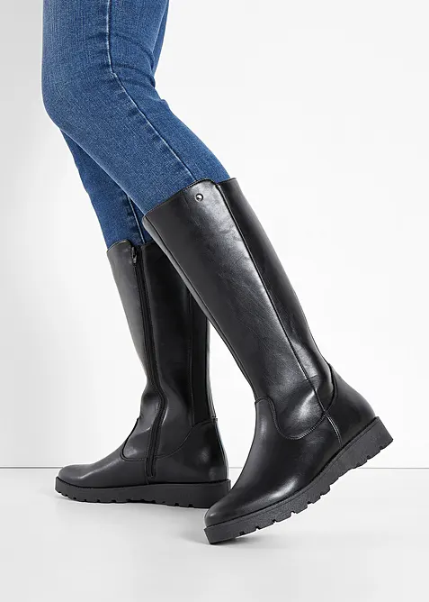 Bottes à tige large, bonprix