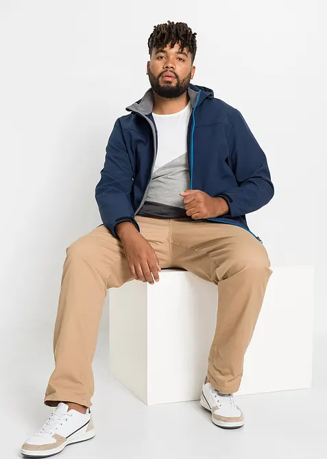 Veste softshell à capuche, bonprix