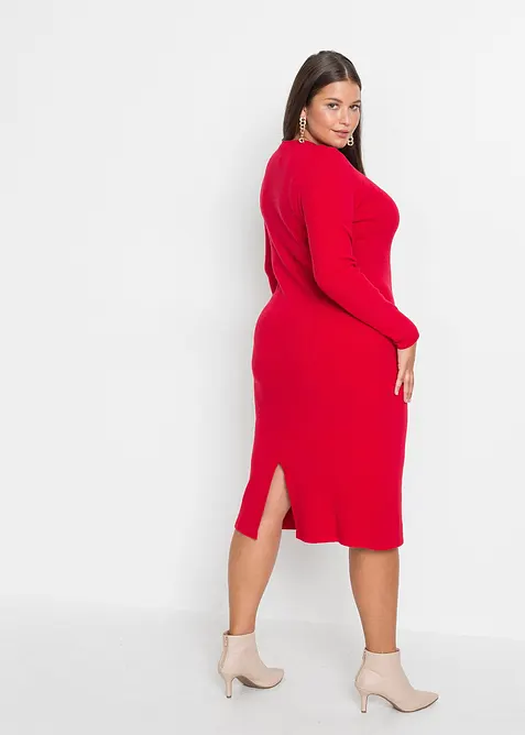 Robe en maille, bonprix