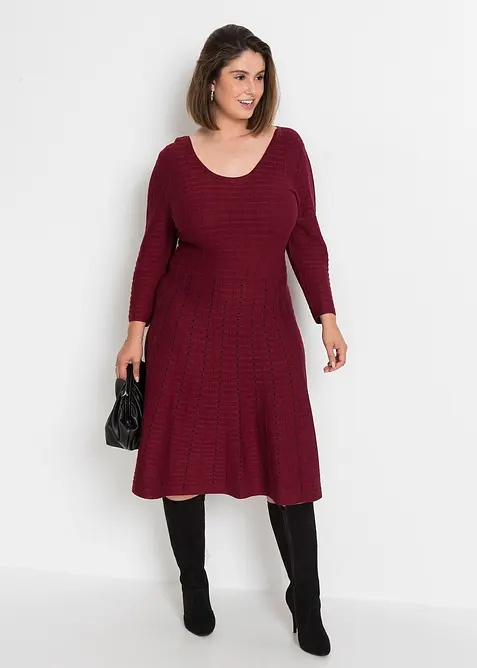 Robe douce en maille, bonprix