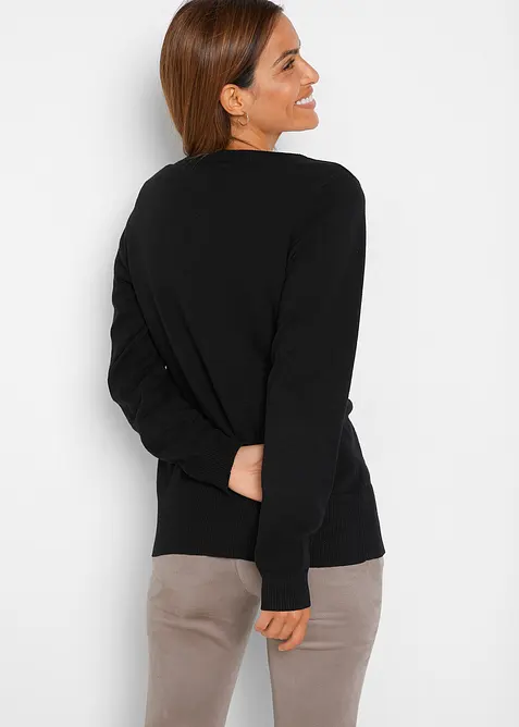 Gilet en fine maille, bonprix