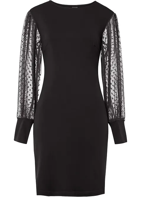 Robe en jersey de viscose mélangée, bonprix
