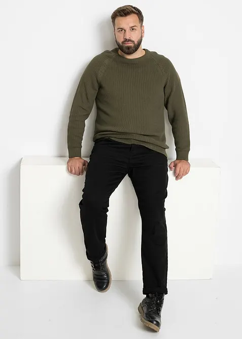 Pull en grosse maille avec coton recyclé, bonprix