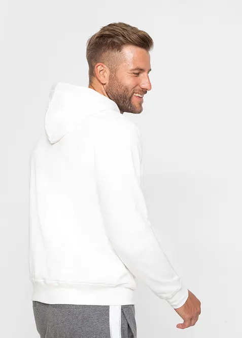 Sweat &agrave; capuche 100% coton, bonprix