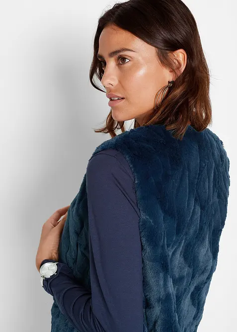 Gilet sans manches doux et moelleux, bonprix
