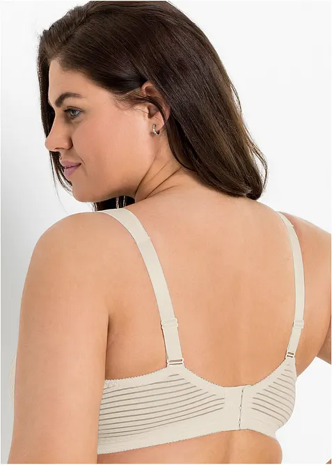 Soutien-gorge minimiseur sans armatures &agrave; bretelles rembourr&eacute;es, bonprix