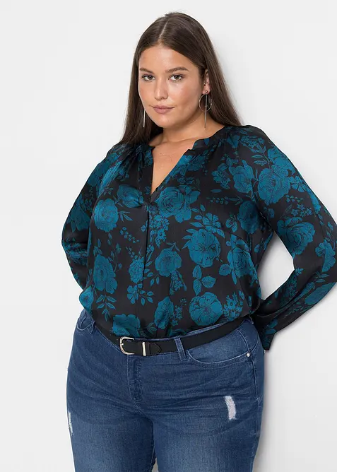 Blouse en crêpe léger, bonprix