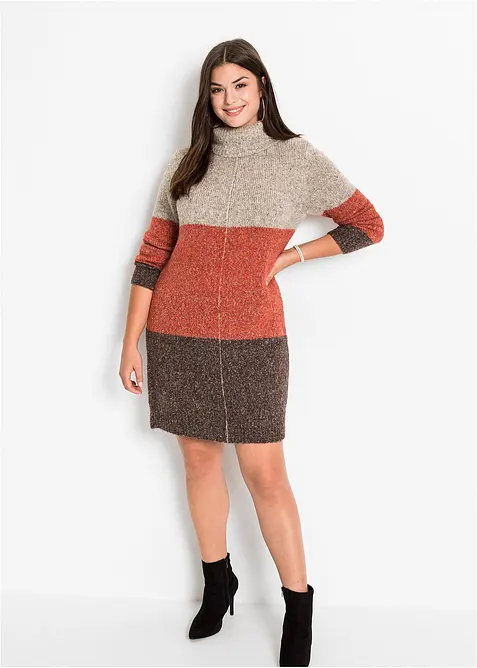 Robe en maille, bonprix