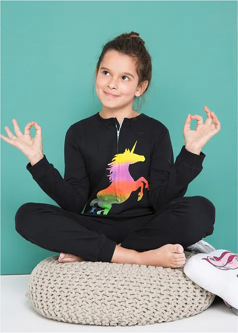 Combipyjama en coton doux et extensible, bonprix