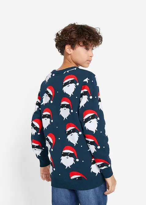 Pull de Noël en fine maille, bonprix