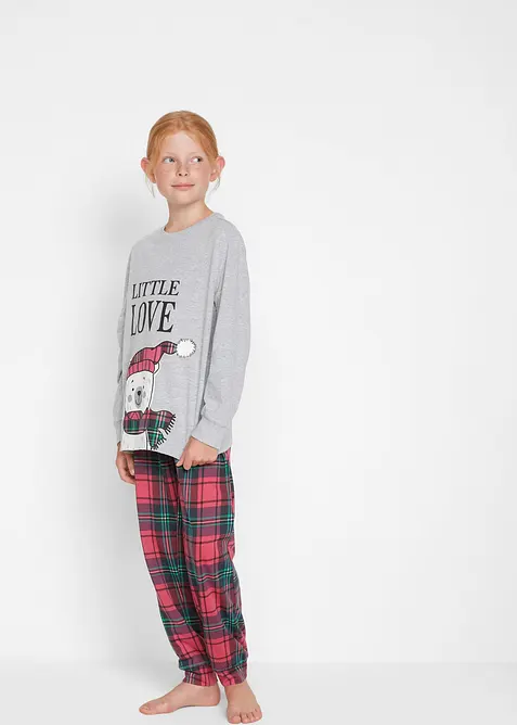 Pyjama en coton doux (ens. 2 pces), bonprix