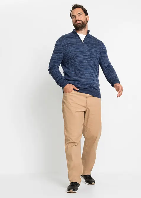 Pull camionneur en maille chinée, bonprix