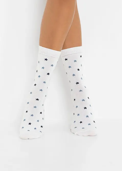 Lot de 5 paires de chaussettes avec coton, bonprix