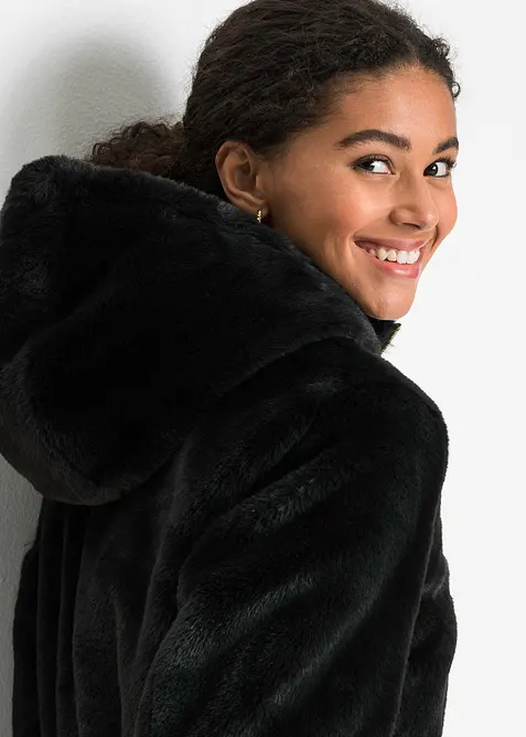 Manteau peluche, bonprix
