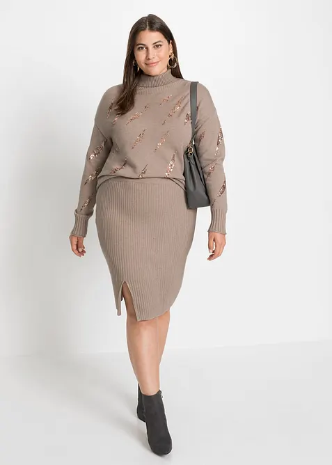 Pull doux et oversize en viscose majoritaire, bonprix