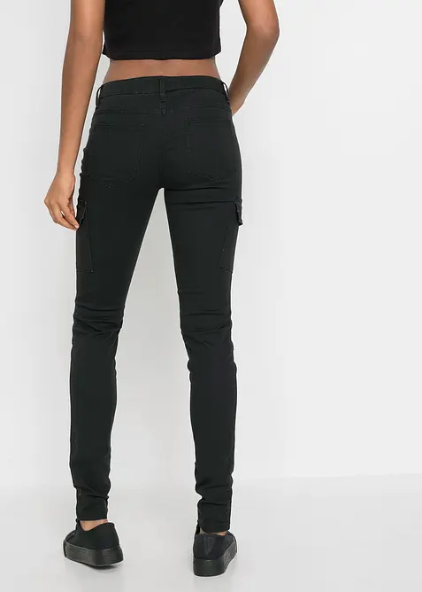 Pantalon cargo en coton extensible, bonprix