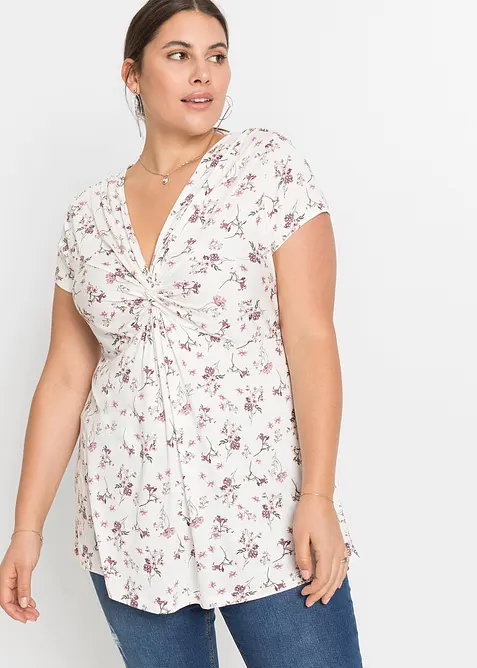 T-shirt en viscose extensible, bonprix