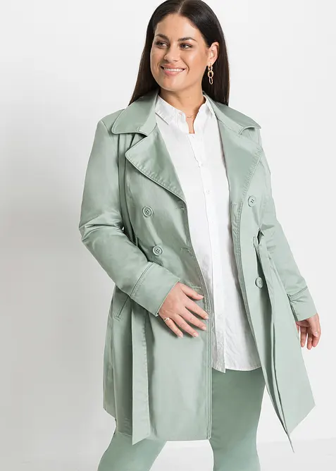 Trench-coat en coton, bonprix