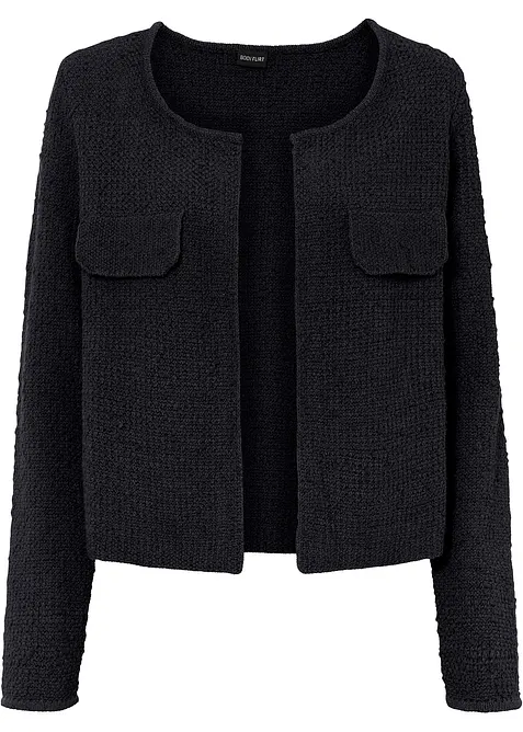Gilet en maille bouclette, bonprix