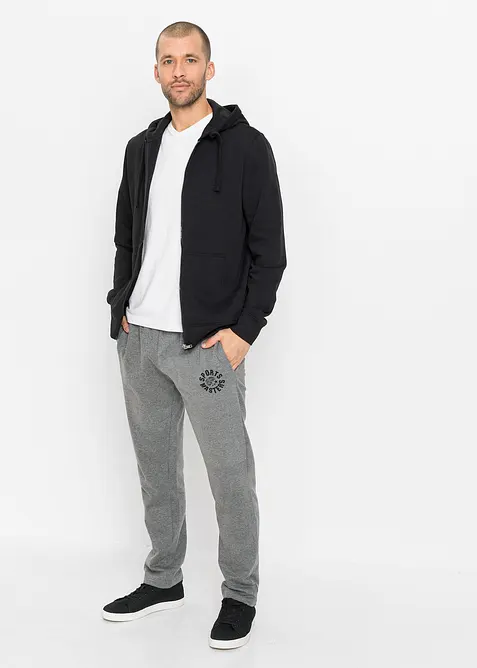Lot de 2 sweats &agrave; capuche zipp&eacute;s&nbsp;, bonprix