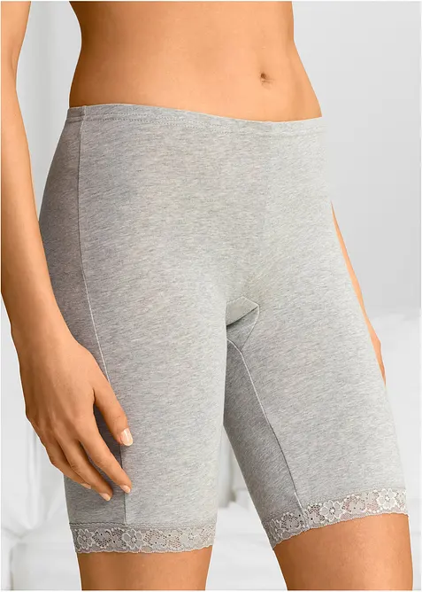 Boxers femme longs en matière douce, bonprix