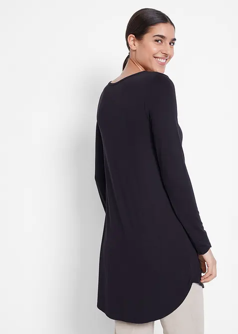 T-shirt viscose long, manches longues, bonprix