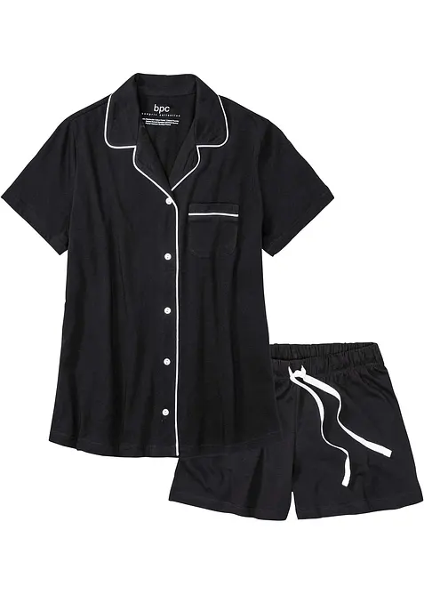 Pyjashort avec chemise boutonnée, bonprix