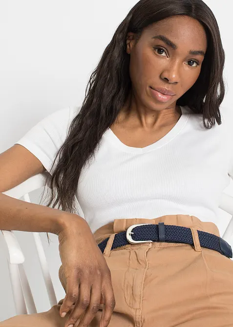 Ceinture extensible aspect tressé, bonprix