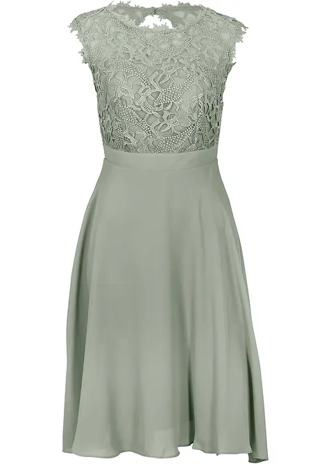 Robe courte à dentelle, bonprix