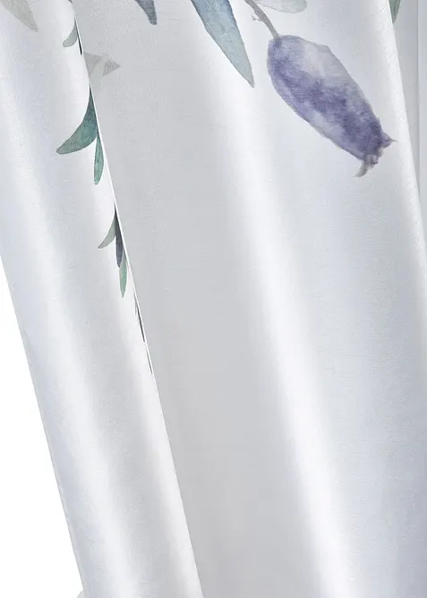 Rideau à imprimé végétal (1 pce.), bonprix