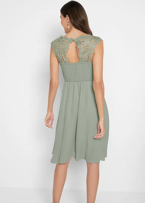 Robe courte à dentelle, bonprix