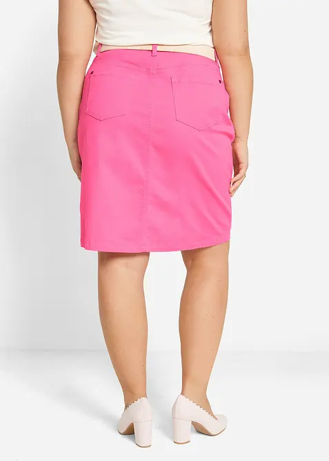 Jupe en jean extensible, bonprix