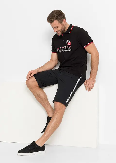 Lot de 2 polos 100% coton, bonprix