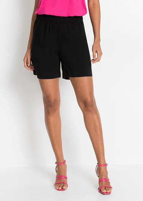 Short en viscose à taille élastiquée, bonprix