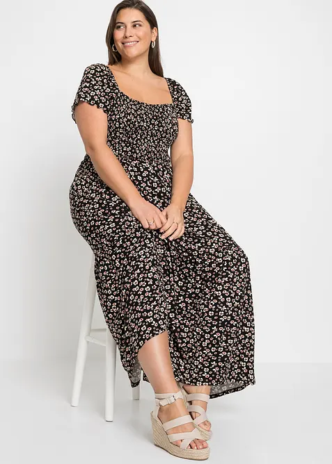 Robe longue en viscose, bonprix