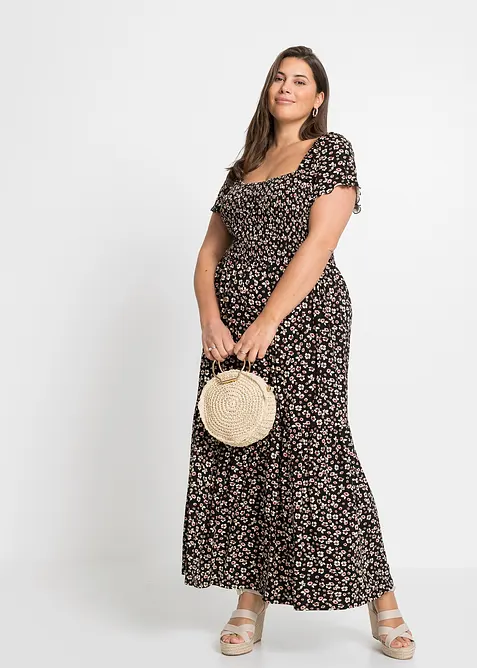 Robe longue en viscose, bonprix