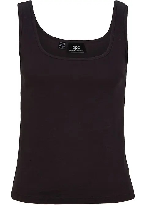 Top côtelé 100% coton, bonprix