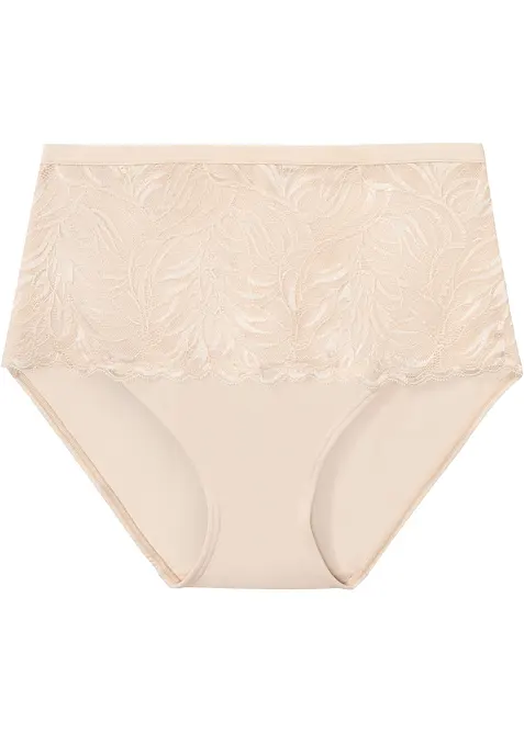 Slip sculptant à motif brillant, maintien léger, bonprix