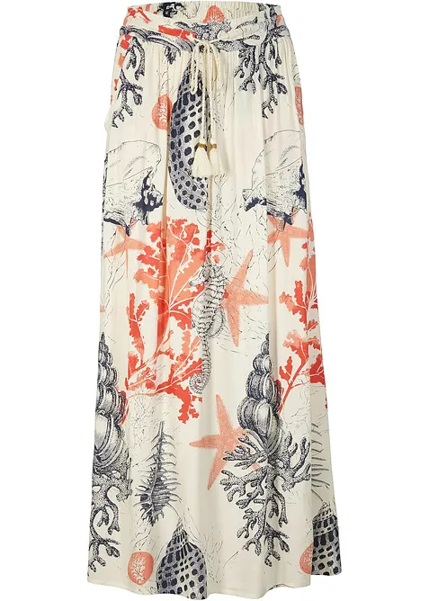 Jupe longue en viscose fluide, bonprix