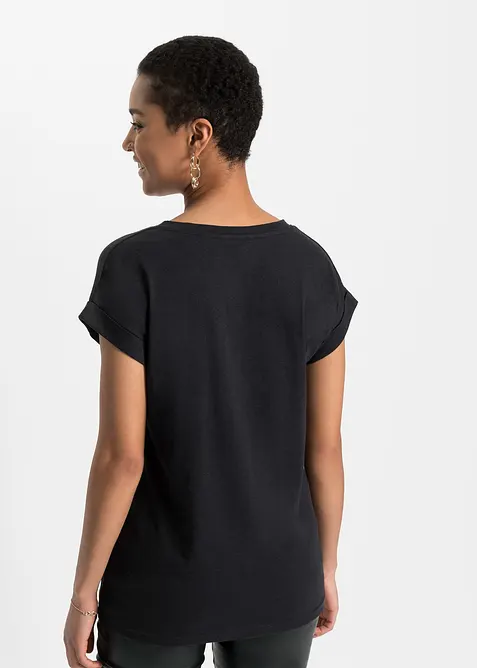 T-shirt doux en viscose mélangée, bonprix