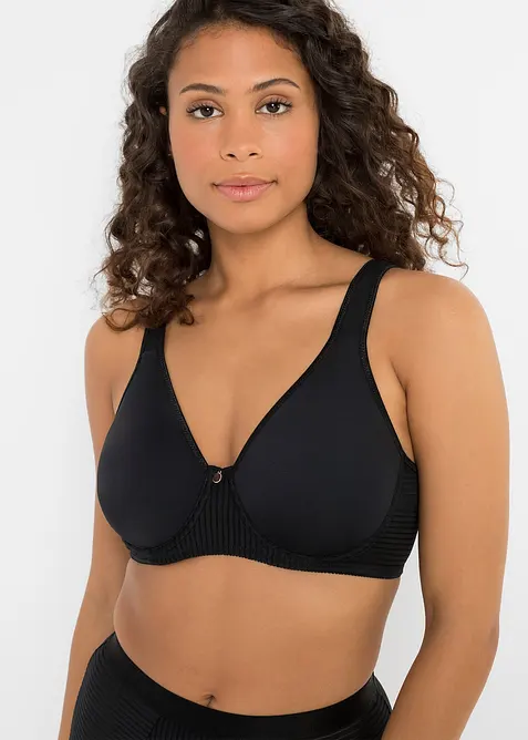 Soutien-gorge minimiseur &agrave; bretelles rembourr&eacute;es, bonprix
