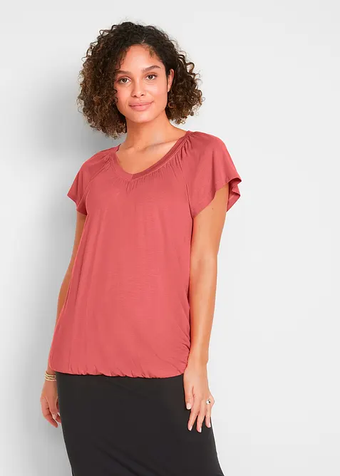 T-shirt en viscose extensible, bonprix