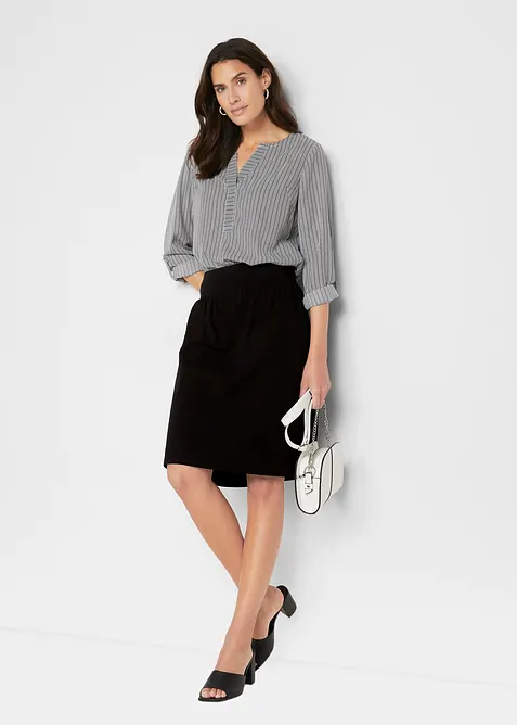 Jupe-short en coton extensible, bonprix