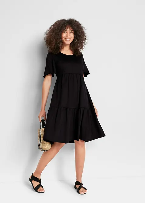 Robe en jersey 100% coton, bonprix