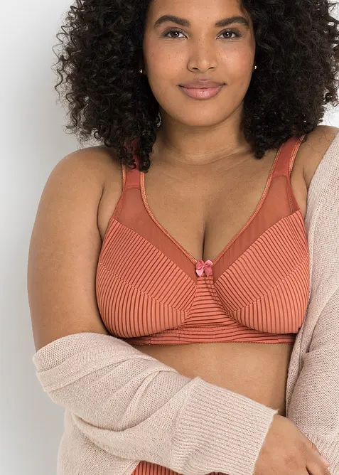 Soutien-gorge minimiseur sans armatures à bretelles rembourrées, bonprix
