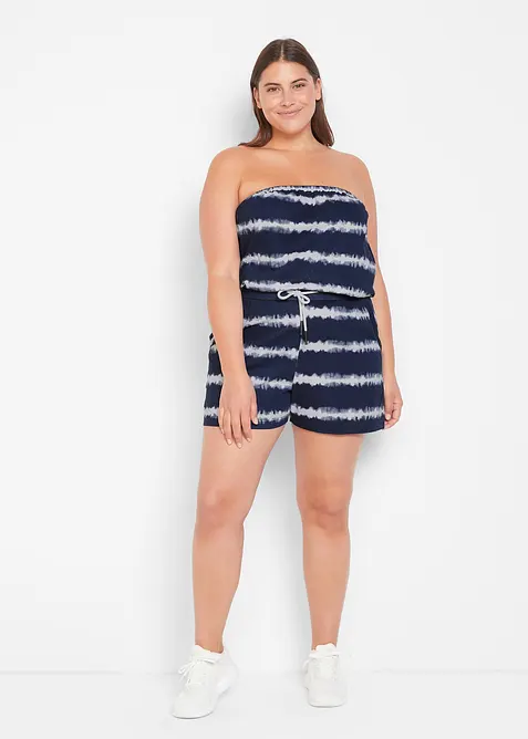 Combishort bustier en coton, bonprix